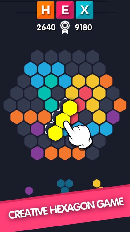 Hexagon Block Puzzle-Hex block shape match game! by yingji wu