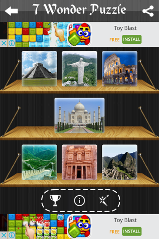 7 Wonder Puzzle screenshot 2