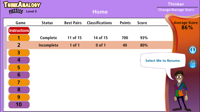 ThinkAnalogy™ Puzzles Level 3