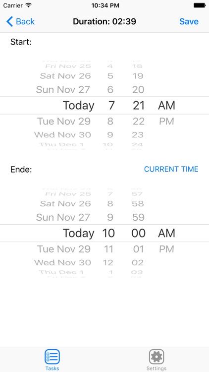 TimeRecorder Task screenshot-3