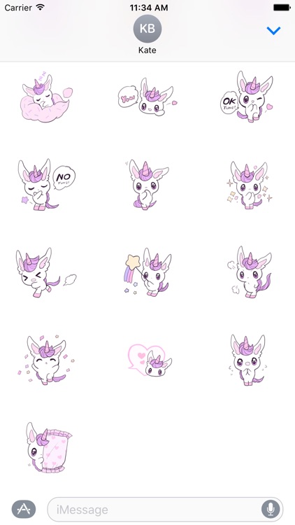 Unicorn Cute Sticker