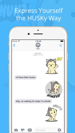 Husky & Dogs Animated Stickers(圖4)-速報App