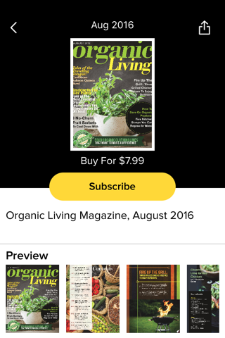 Organic Living Magazine screenshot 3