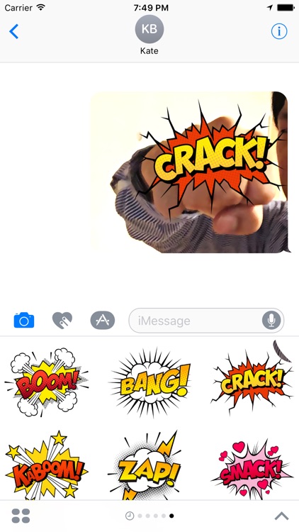 Comic Effect Stickers
