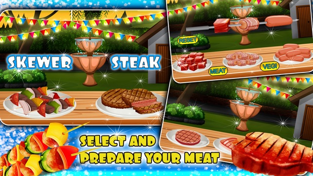 Kids Cooking Restaurant Barbecue Food Maker Game(圖2)-速報App