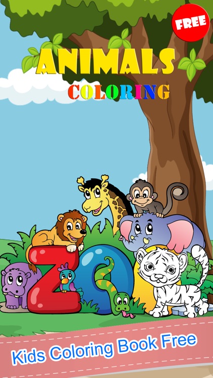 Coloring Book Of Animals Painting & Drawing Pages