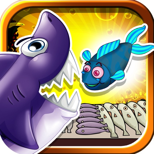 A Hungry Fishing Flick Mania PRO - A Shark's Feeding Frenzy Game icon