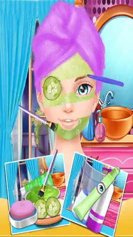 Game screenshot Collage Girl Makeover Salon apk