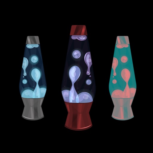 Lava Lamp Stickers by David Warren