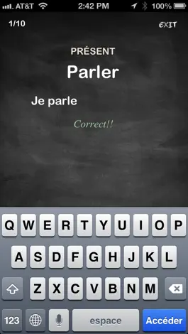 Game screenshot Conjugation Nation French apk