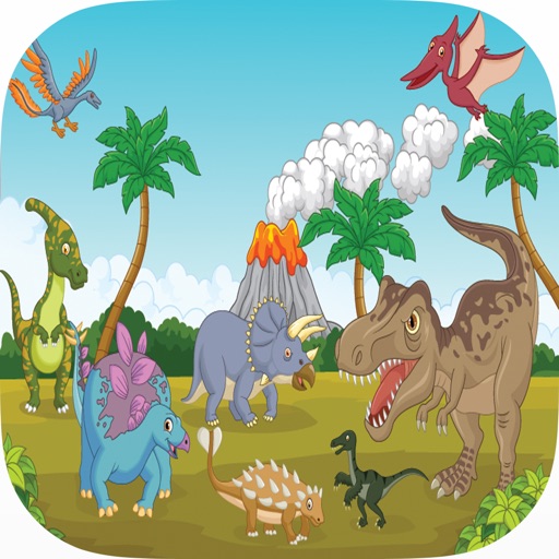 Little Dinosaur Coloring Pages for Preschool Kids iOS App