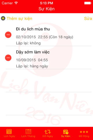 Lịch Vạn Niên 2016 Bính Thân screenshot 4