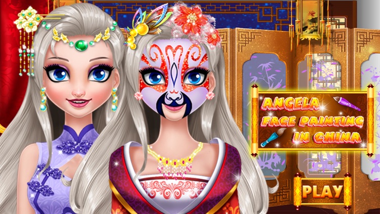 Angela Face Painting In China screenshot-3