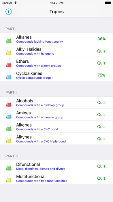 How to cancel & delete Learn Organic Chemistry Nomenclature 1 from iphone & ipad 2