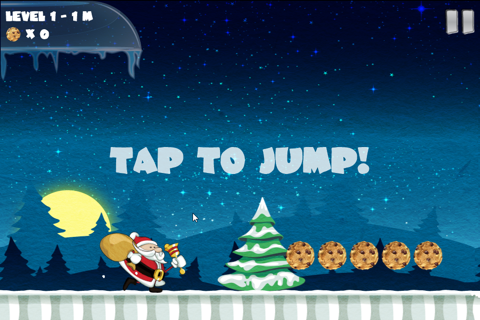 Amazing Santa Run - Christmas game for kid screenshot 2
