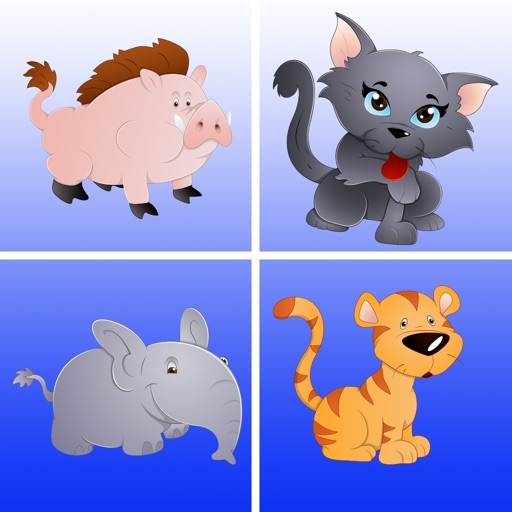 Kids Coloring Book Cute Animals icon