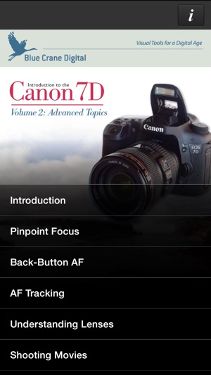 Canon 7D HD - Advanced Topics