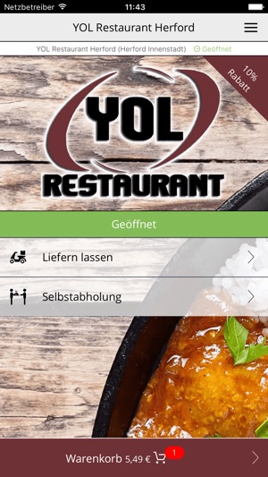 YOL Restaurant Herford(圖1)-速報App