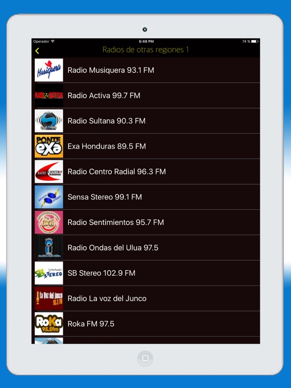 Radios de Honduras FM y AM - Emisoras en Vivo / Hn screenshot 3