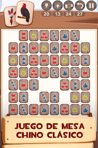 Three In A Row Majong - Indian Tiles screenshot 2