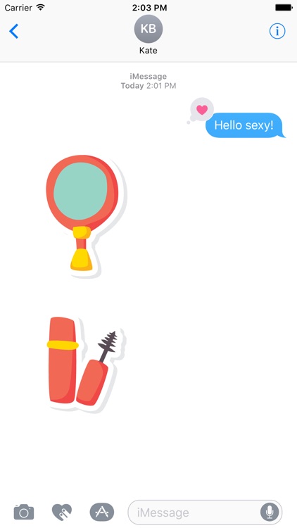 Beauty Stickers - Fashion & Sexy for iMessage Chat