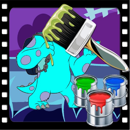 Coloring Pages Sulley Monster Version iOS App