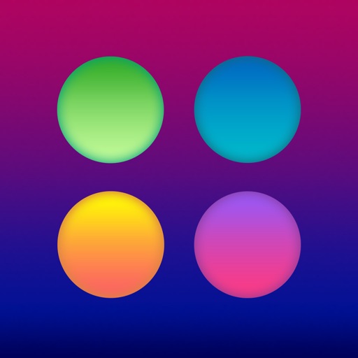 Glowing Spheres Icon