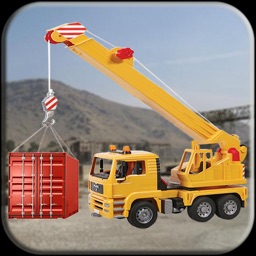 Transporter Crane Truck Drive Games