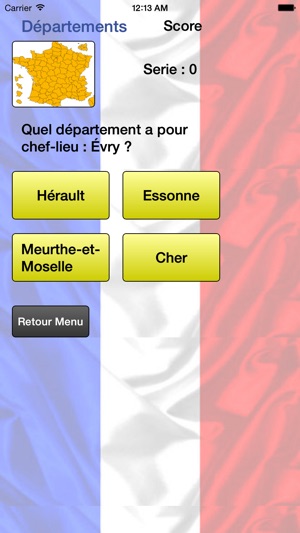 Départements de France - Liste et Quiz(圖1)-速報App