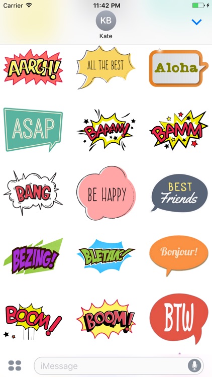 Say Something Stickers