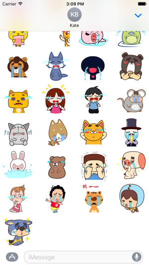 Burst into tears animated - Fx Sticker(圖3)-速報App