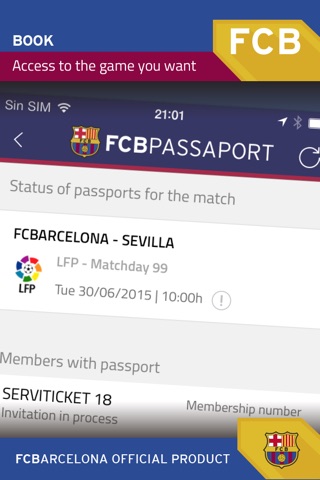 FCB Passaport screenshot 3