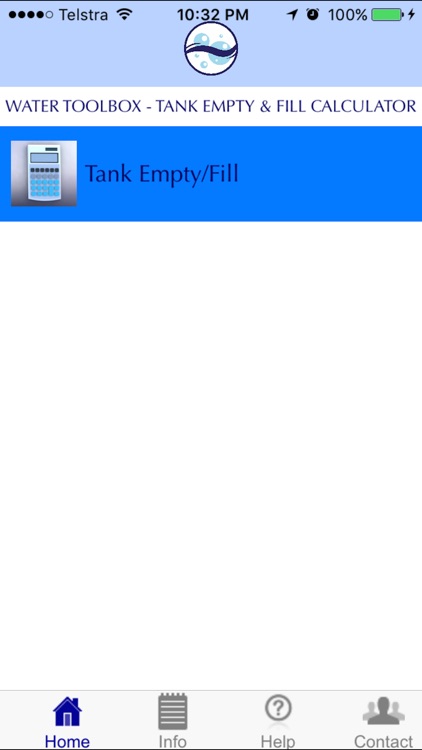 Tank Empty & Fill Calculator by Water Toolbox