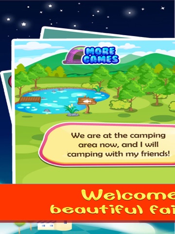 ベビーキャンピングパーク:無料の女の子のゲームのおすすめ画像1