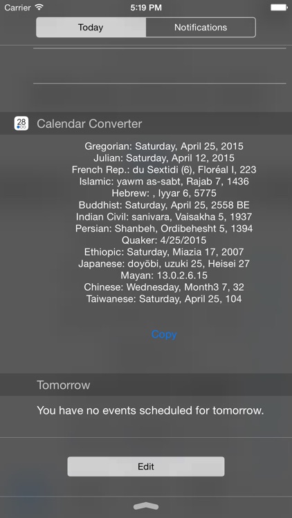 Calendar Converter screenshot-4