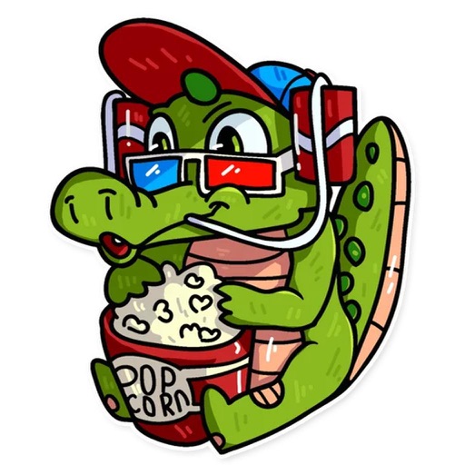 Harold the Alligator Stickers icon