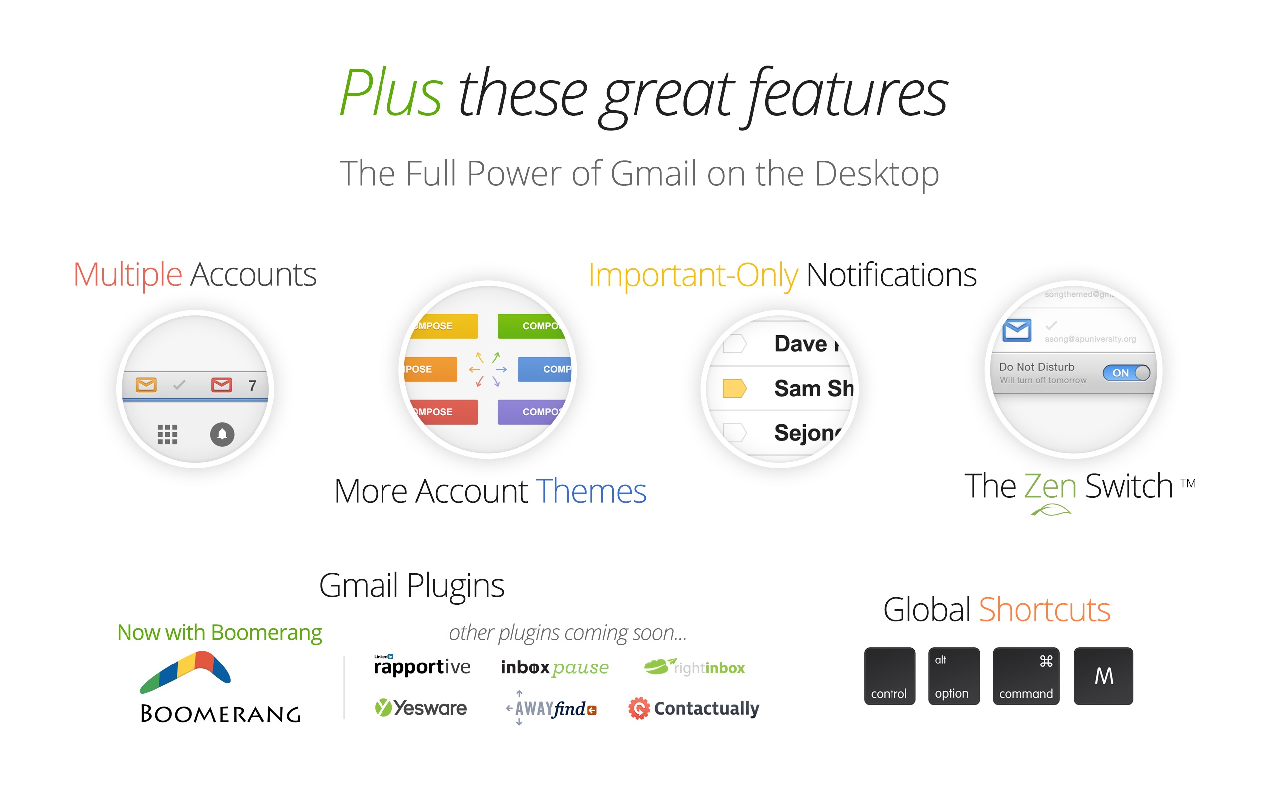 Screenshot do app Kiwi for Gmail