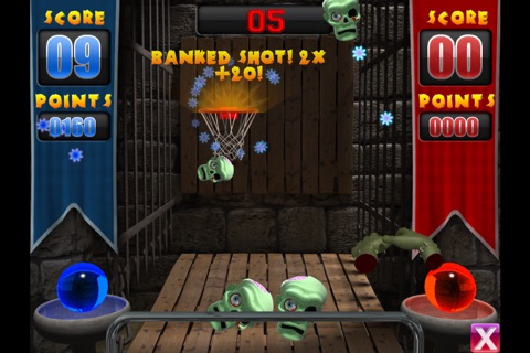 Zombie Hoops by Webfoot screenshot 2