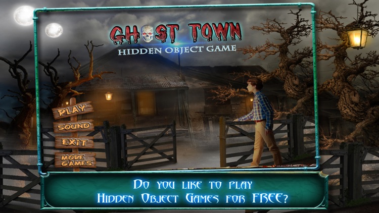 Hidden Objects Game Ghost Town screenshot-3