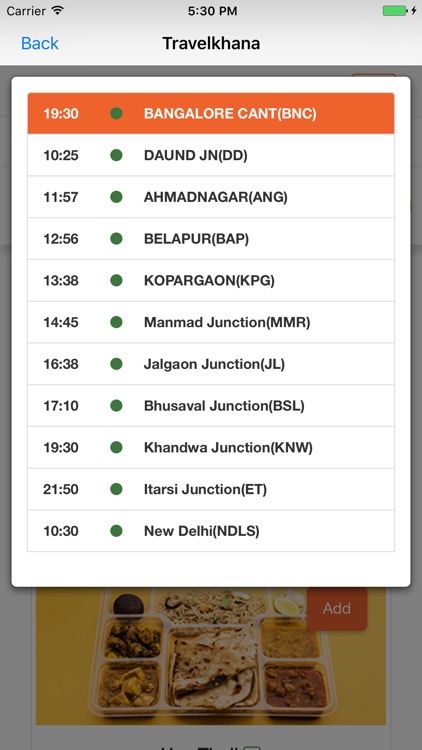 TravelKhana - Train Food Service screenshot-4