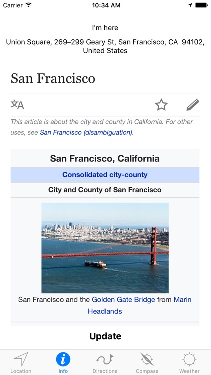 I'm here - Everywhere your location