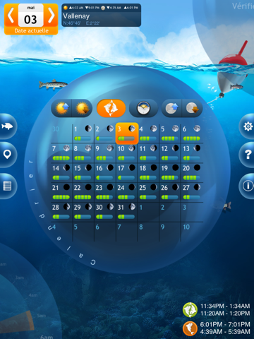 Pêche Deluxe – Calendrier et Meilleures Heures de Pêche Pêche Deluxe – Calendrier et Meilleures Heures de Pêche