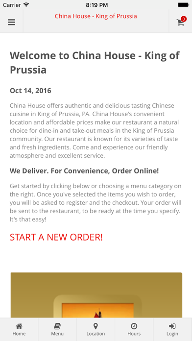 How to cancel & delete China House - King of Prussia from iphone & ipad 1
