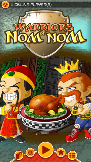 ‎Warriors of Nom Nom: Food Court Eating Challenge Screenshot