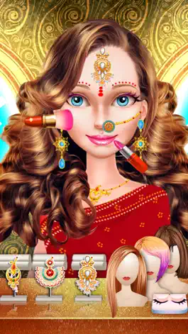 Game screenshot Indian Beauty Makeover Salon- Makeup, Dressup & Spa Games hack