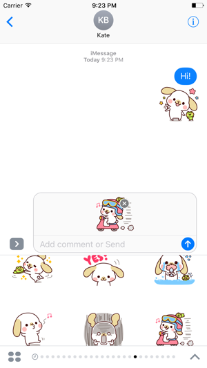 Cute Rabbit And Frog Sticker(圖4)-速報App