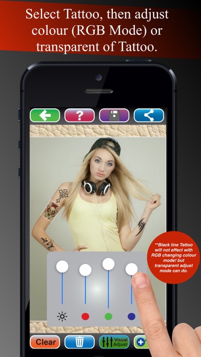 How to cancel & delete Tattoo booth creator & design from iphone & ipad 4