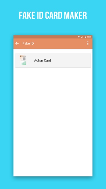 Fake Aadhar Card Maker