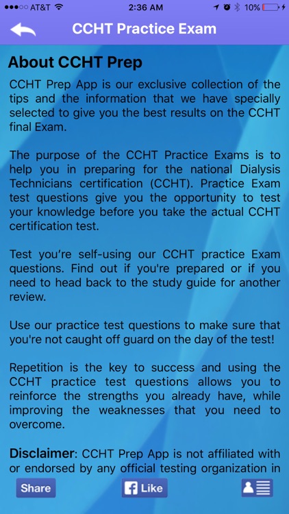 CCHT PREP