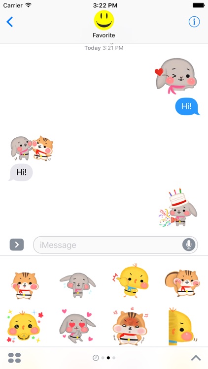 Three Friends Stickers!!